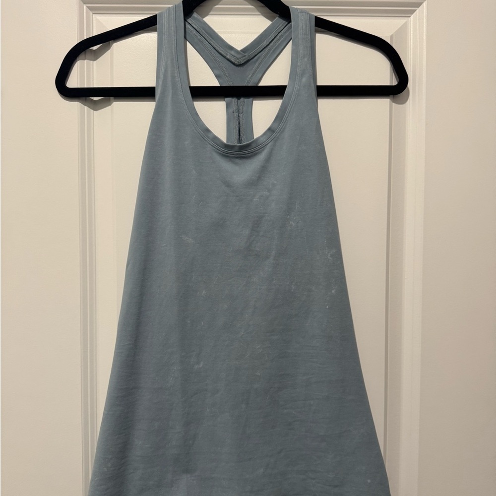 Lululemon Blue Racerback Tank Top